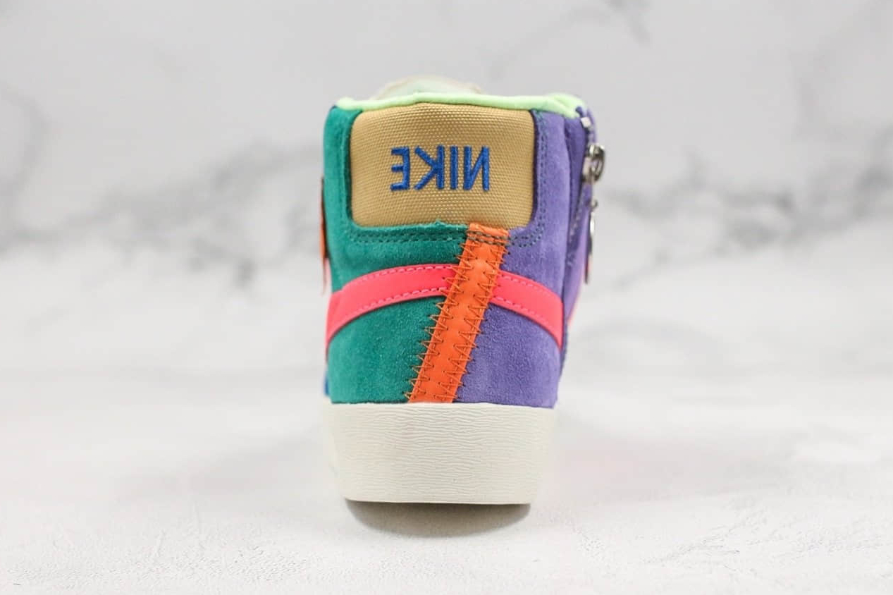 Nike Blazer Mid Rebel 'Multi-Color' CQ7786-561 - Stylish and Vibrant Sneakers for Women