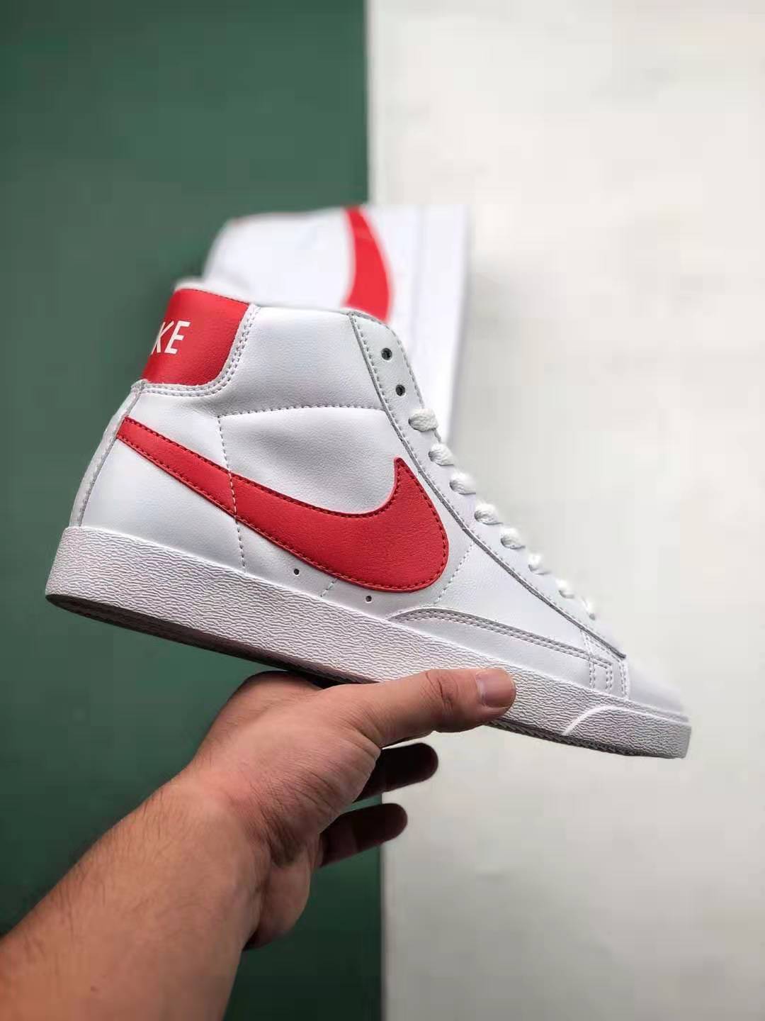 Nike Blazer Mid Vintage Suede White Habanero Red - 917862 109 | Shop Now