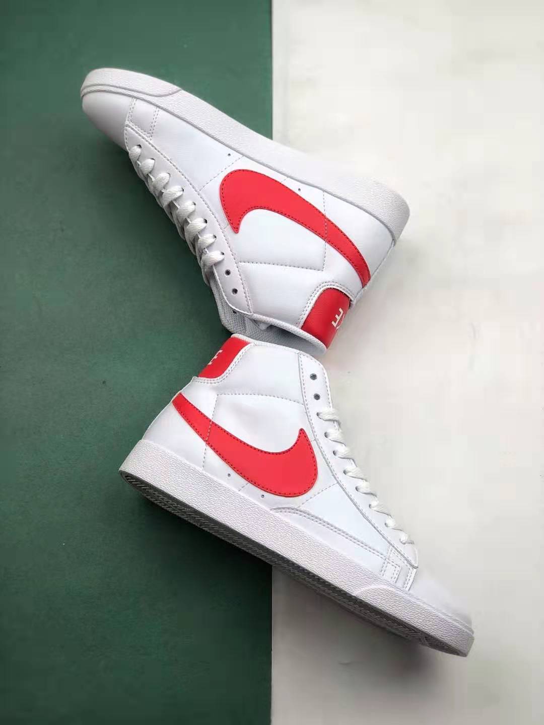 Nike Blazer Mid Vintage Suede White Habanero Red - 917862 109 | Shop Now